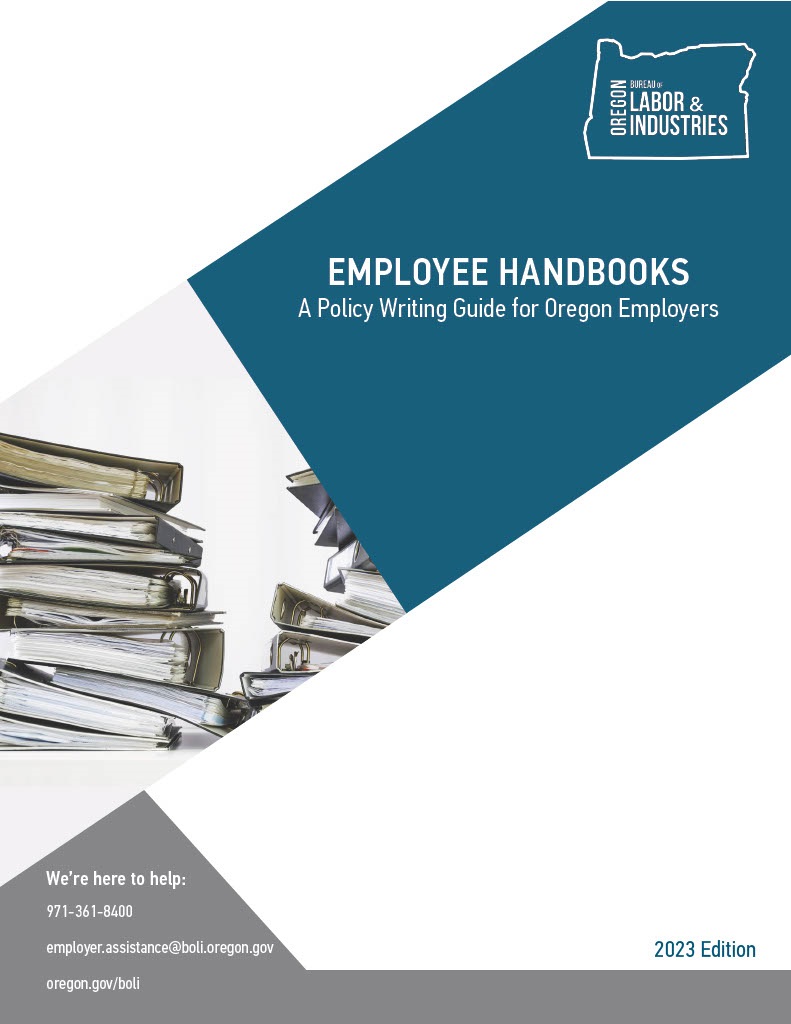 BOLI Purchase employment law handbooks For Employers State of Oregon